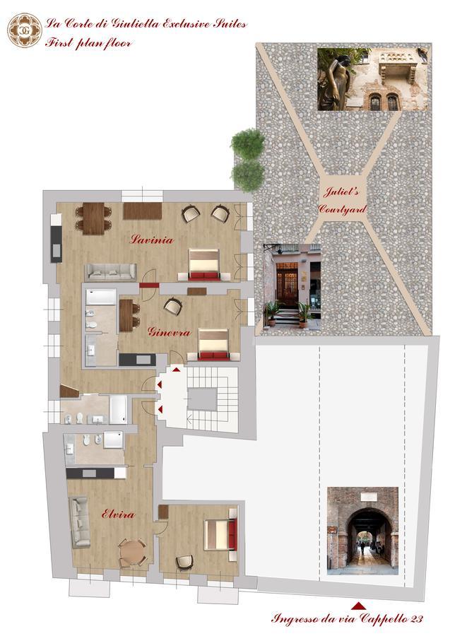 La Corte Di Giulietta Verona Exteriér fotografie